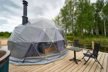 Фотографии Люкс-шатры Glamping DiDille г. Drusti (Латвия) №2 Фото Люкс-шатры Glamping DiDille г. Drusti 2