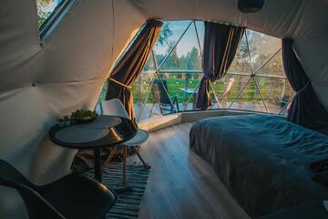 Фото номера Шатер Люкс-шатры Glamping DiDille г. Drusti 23