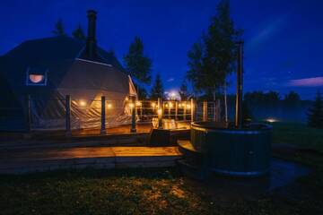 Фото номера Шатер Люкс-шатры Glamping DiDille г. Drusti 24